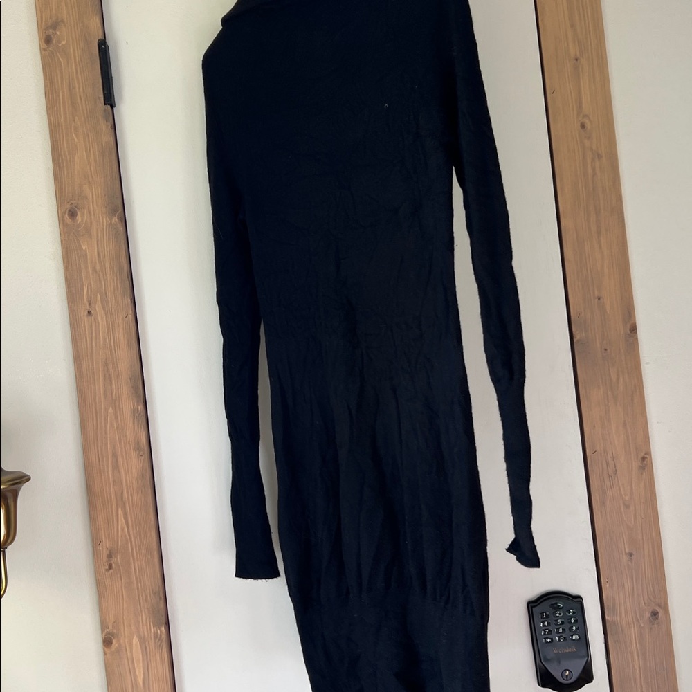 White House black market Button-Front long Duster Cardigan Sweater cashmere - Picture 6 of 6
